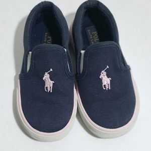Blue polo Ralph Lauren canvas casual.